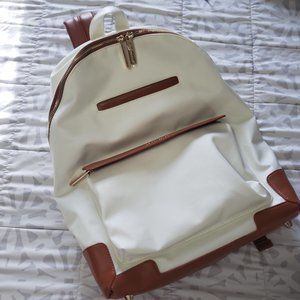 New Without Tag The Honest Co Uptown White Canvas backpack